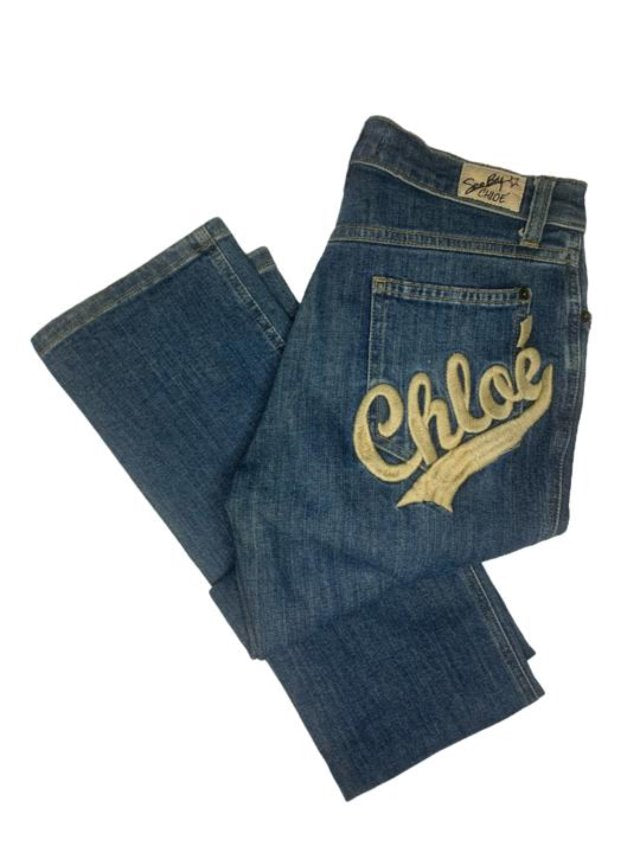 Vintage Chloe logo jeans